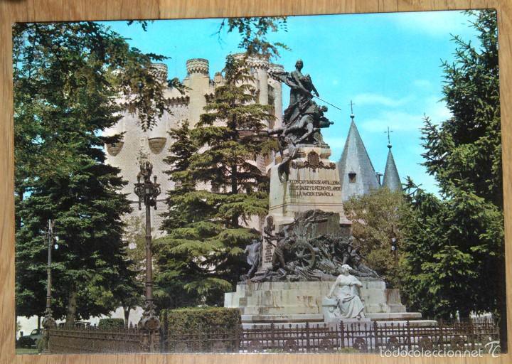 Postales: SEGOVIA - MONUMENTO A DAOIZ Y VELARDE - Foto 1