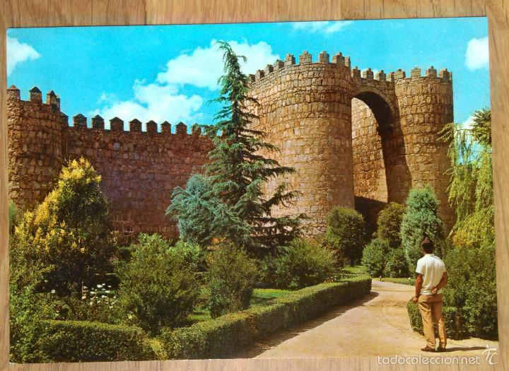 Postales: AVILA - PUERTA DE SAN VICENTE