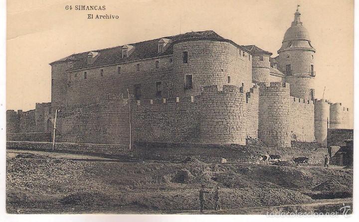 Postales: POSTAL DE SIMANCAS - EL ARCHIVO - - Foto 1