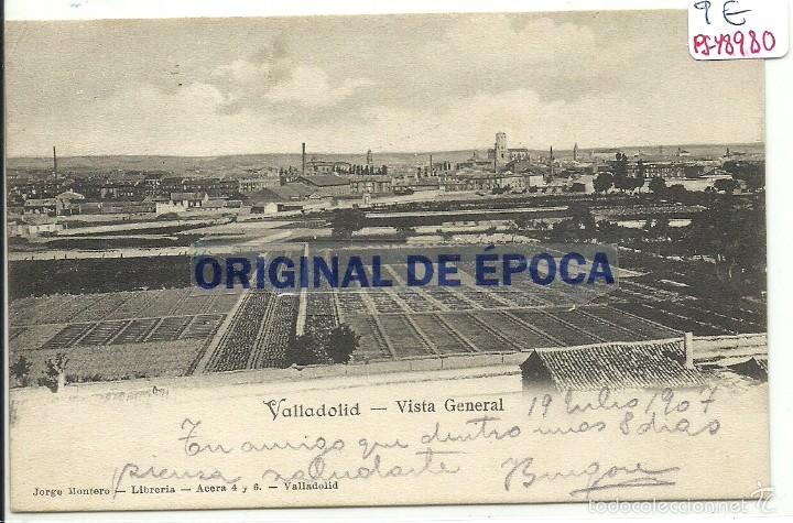 Postales: (PS-48980)POSTAL DE VALLADOLID-VISTA GENERAL.JORGE MONTERO