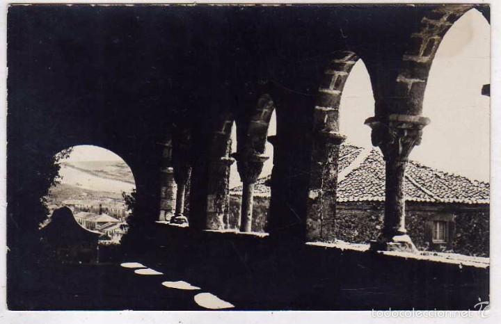 Postales: Postal fotogr&aacute;fica. Sepulveda. Iglesia de San Salvador (claustro). Sin circular. No figura fot&oacute;grafo