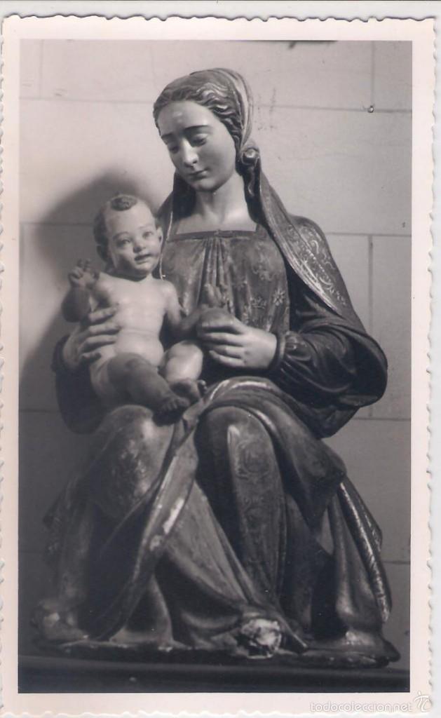 Postales: POSTAL DE VIRGEN DEL MUSEO CATEDRAL ,LE&Oacute;N . - Foto 1