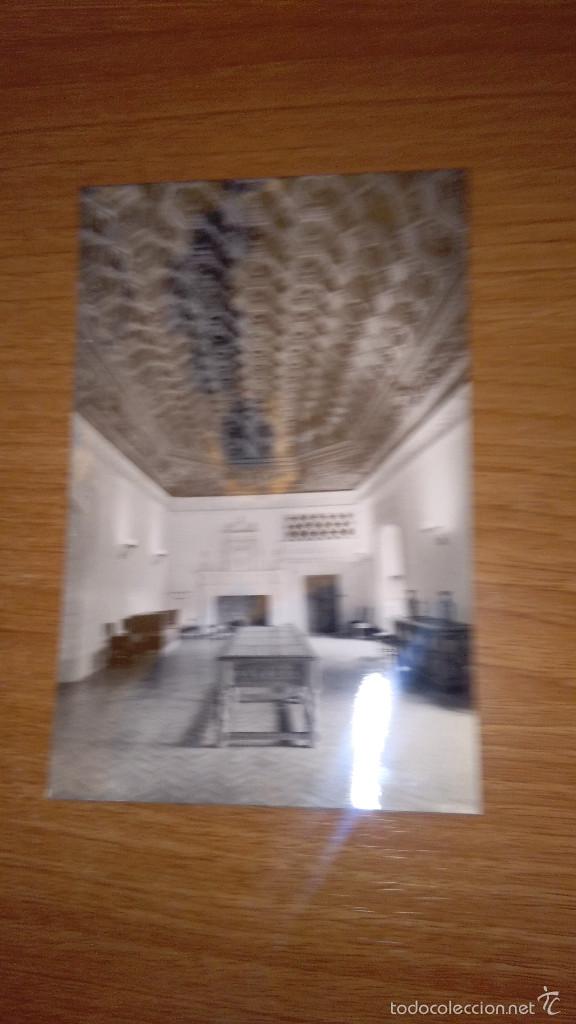 Postales: POSTAL PE&Ntilde;ARANDA DE DUERO PALACIO DE AVELLANEDA ARTESANADO SALITA DE EMBAJADORES  SIN CIRCULAR