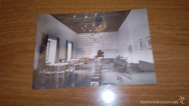 Postales: POSTAL PE&Ntilde;ARANDA DE DUERO PALACIO DE AVELLANEDA ARTESANADO SALITA DE ESTAR DE LAS NI&Ntilde;AS SIN CIRCULAR