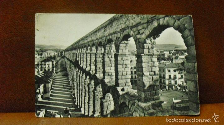 Postales: POSTALn&ordm; 18 EL ACUEDUCTO DE SEGOVIA A&Ntilde;O 1959