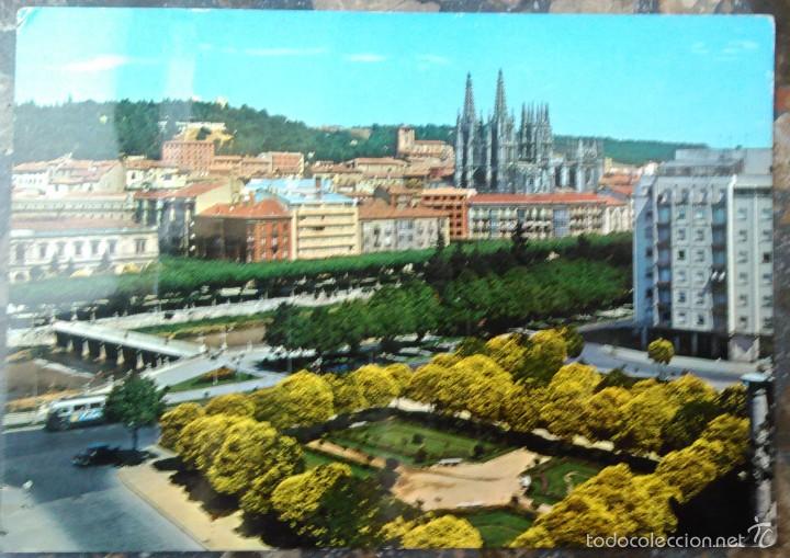 Postales: BURGOS - JARDINES DEL INSTITUTO - Foto 1