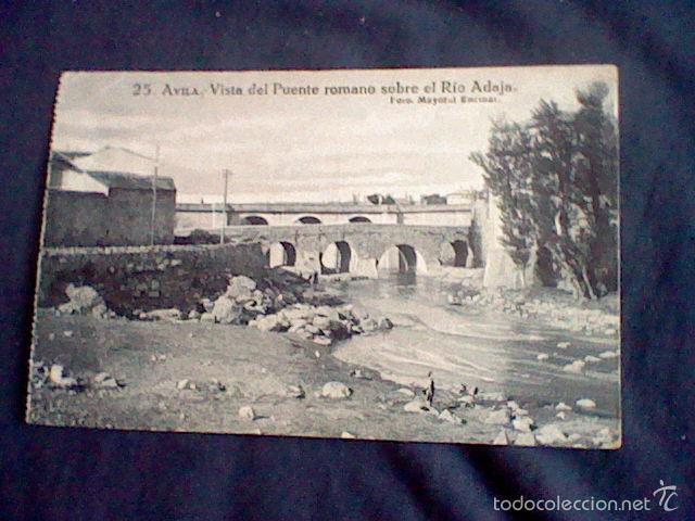 Postales: puente romano rio adaja avila ed foto encinar mayoral  n&ordm; 25 s/c