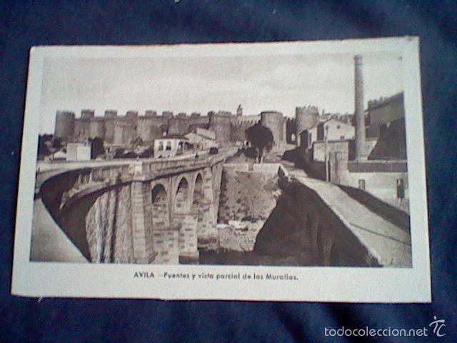 Postales: puentes  y murallas avila ed m arribas s/n&ordm; s/c