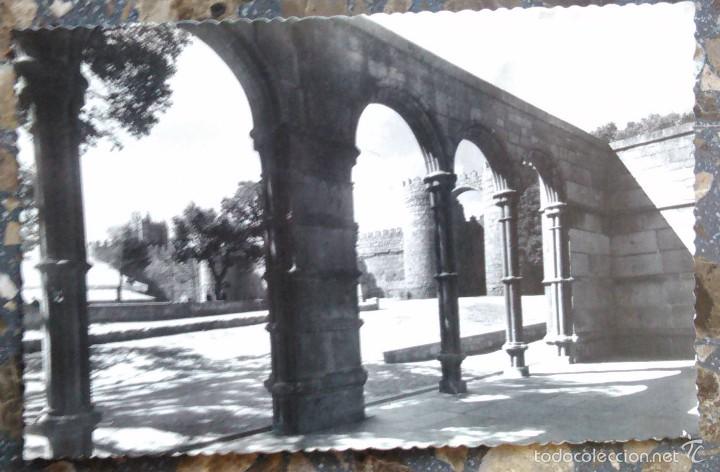 Postales: AVILA - CLAUSTRO DE LA BASILICA DE SAN VICENTE