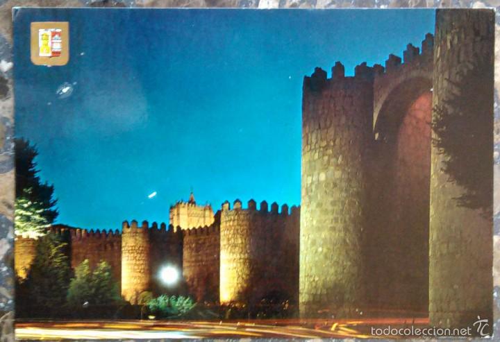 Postales: AVILA - PUERTA DE SAN VICENTE
