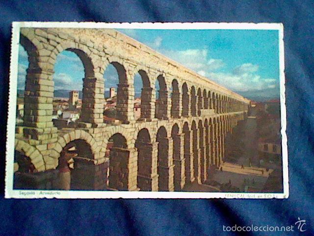 Postales: ACUEDUCTO SEGOVIA POSTAL PUBLICITARIA LABORATORIOS TURON S/C