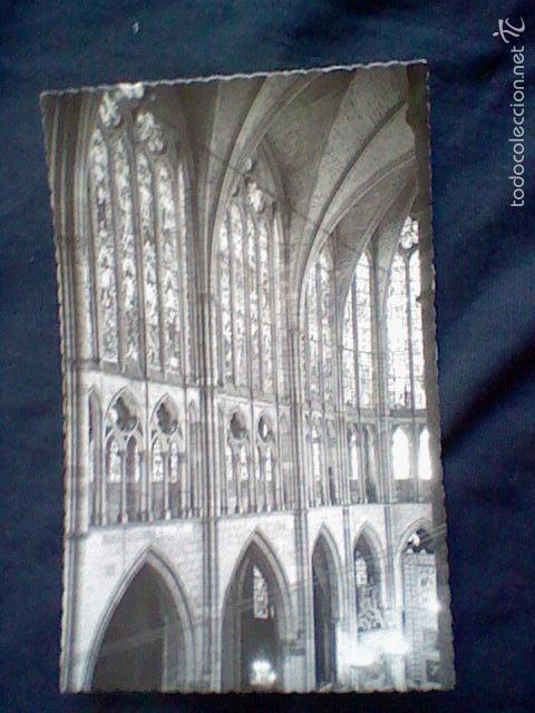 Postales: catedral interior  leon ed lujo n&ordm; 44 s/c