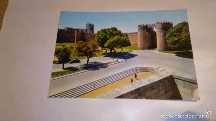 Postales: POSTAL AVILA PUERTA DE SAN VICENTE Y CATERAL SIN CIRCULAR