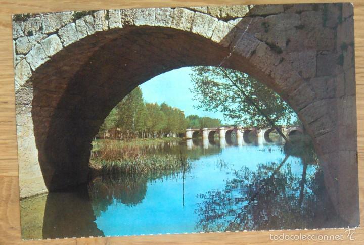 Postales: PALENCIA - PUENTE MAYOR - Foto 1