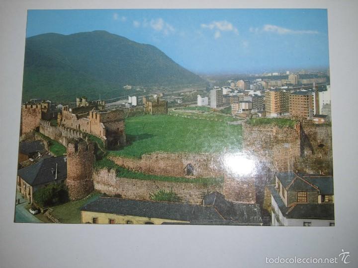 Postales: 46.-PONFERRADA CASTILLO DE LOS TEMPLARIOS.EDICIONES ARRIBAS - Foto 1