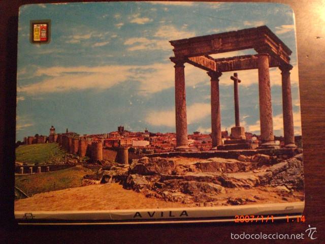 Postales: tira de 11 postales de Avila