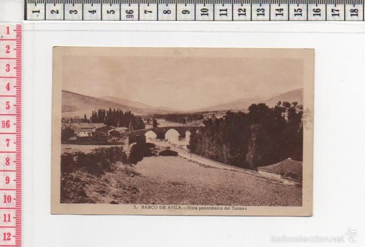 Postales: 21.177 TARJETA POSTAL, BLANCO Y NEGRO, VISTA DEL RIO TORMES, BARCO DE AVILA, AVILA