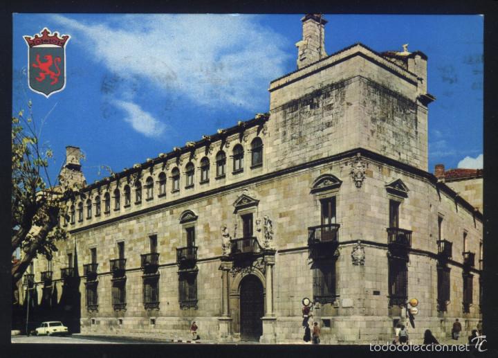 Postales: LE-0563- LE&Oacute;N. PALACIO DE LOS GUZMANES. - Foto 1