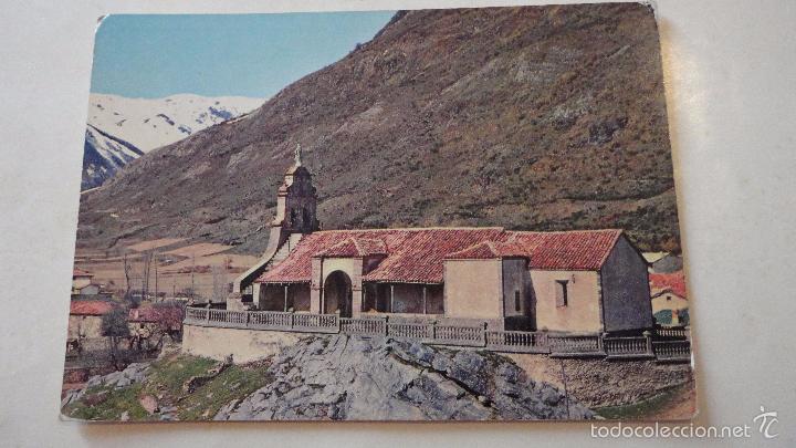 Postales: ANTIGUA POSTAL.IGLESIA PARROQUIAL.COFI&Ntilde;AL.LEON. HIJOS F.ALONSO.N&ordm; 185.A&Ntilde;OS 60