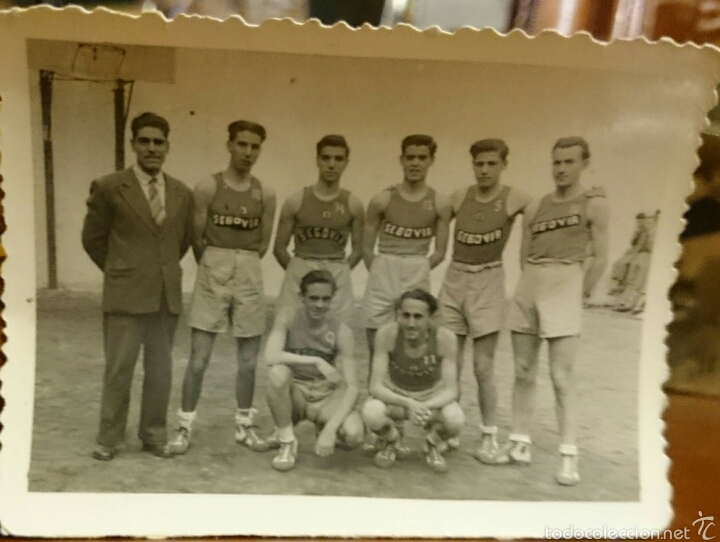 Postales: Foto equipo de baloncesto imperio de Segovia,original,buen estado, ver foto