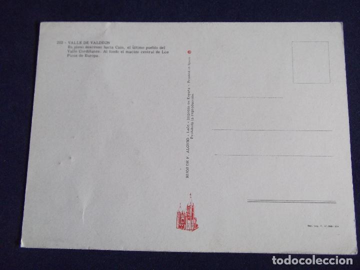 Postales: LEON-V23-VALLE DE VALDEON - Foto 2