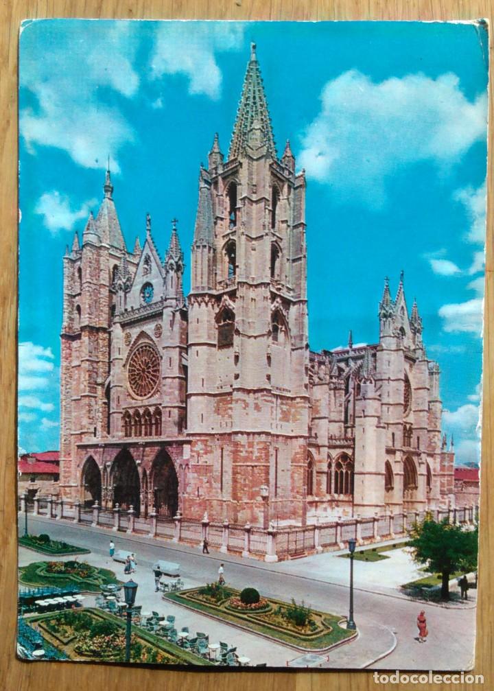Postales: LEON - CATEDRAL