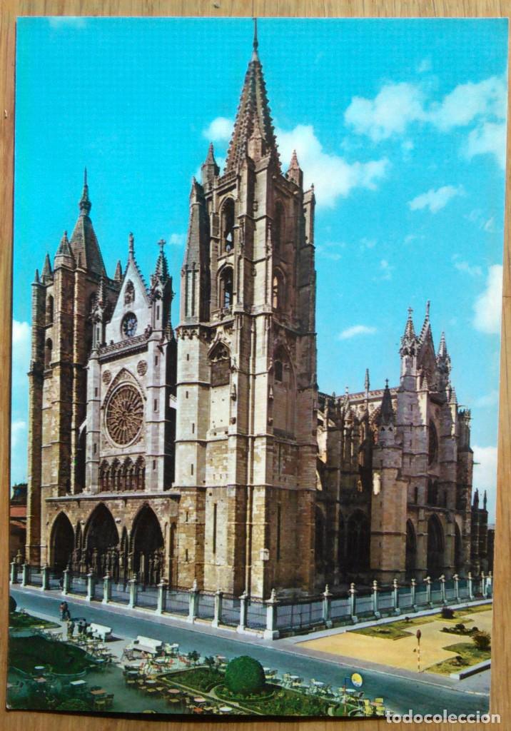 Postales: LEON - CATEDRAL