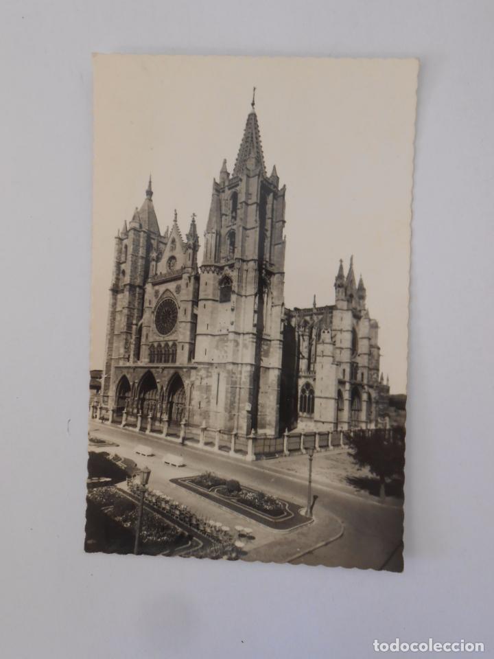 Postales: POSTAL DE LEON LA CATEDRAL. EDICIONES LUJO. TDKP7 - Foto 1