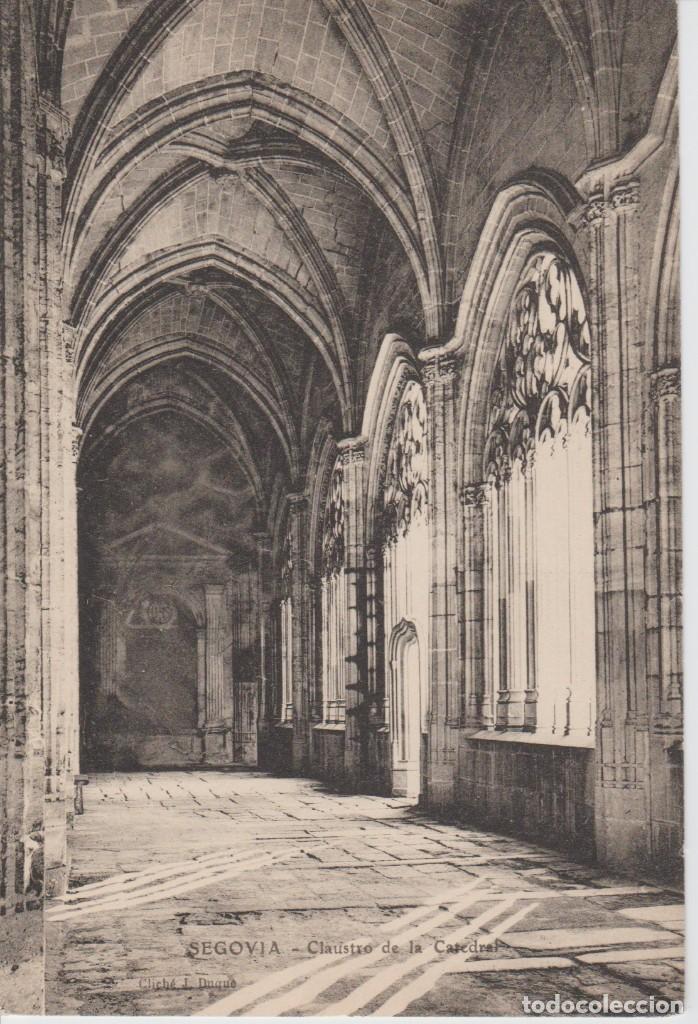 Postales: SEGOVIA. CLAUSTRO DE LA CATEDRAL.  ... SIN CIRCULAR - Foto 1