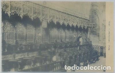Postales: POSTAL ANTIGUA DE AVILA. CORO DE SANTO TOMAS   P-CASTLE-1043