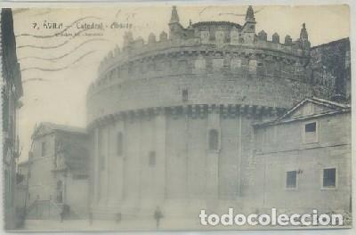 Postales: POSTAL ANTIGUA DE AVILA. CATEDRAL. ABSIDE N&ordm; 7   P-CASTLE-1063
