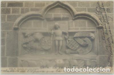 Postales: POSTAL ANTIGUA DE AVILA. DETALLE DE UNA PUERTA   P-CASTLE-1064