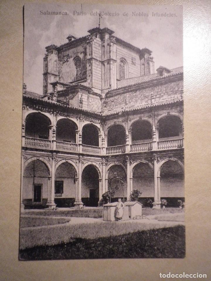 Postkarten: POSTAL SALAMANCA PATIO DEL  COLEGIO DE NOBLES IRLANDEJES