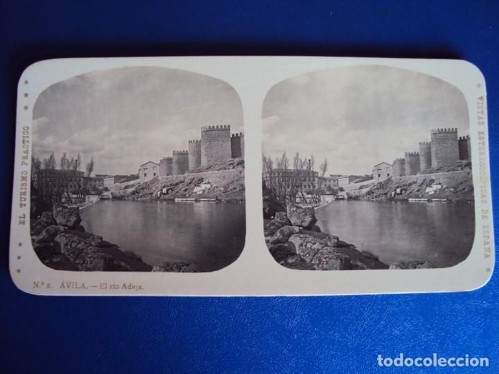 Postales: (ES-009) AVILA - EL RIO ADAJA