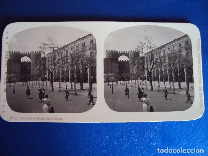 Postales: (ES-010) AVILA - PLAZA DEL ALCAZAR