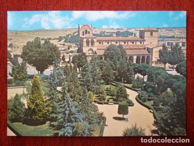 Postales: POSTAL AVILA BASILICA Y JARDINES DE SAN VICENTE. ED. GARCIA GARRABELLA Y CIA. SIN ESCRIBIR. A&Ntilde;OS 60