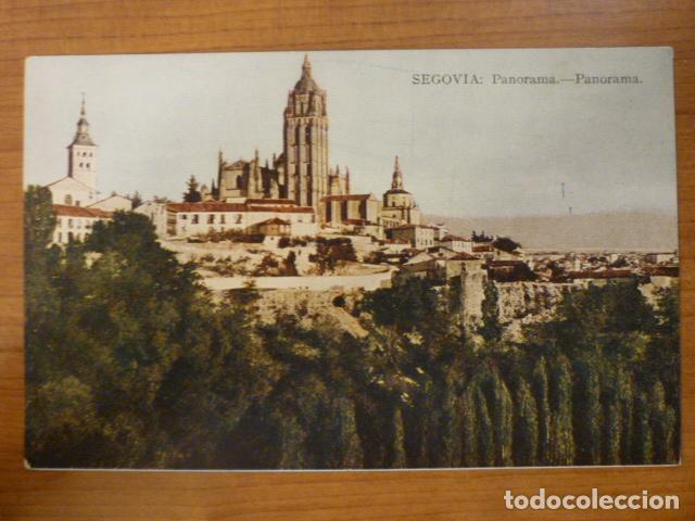 Postales: POSTAL PANORAMA DE SEGOVIA. JUNTA DE TURISMO. SIN CIRCULAR.