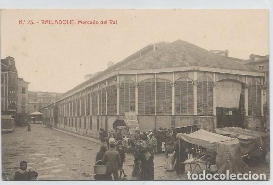 Postales: POSTAL VALLADOLID MERCADO DEL VAL THOMAS EDITOR - Foto 1