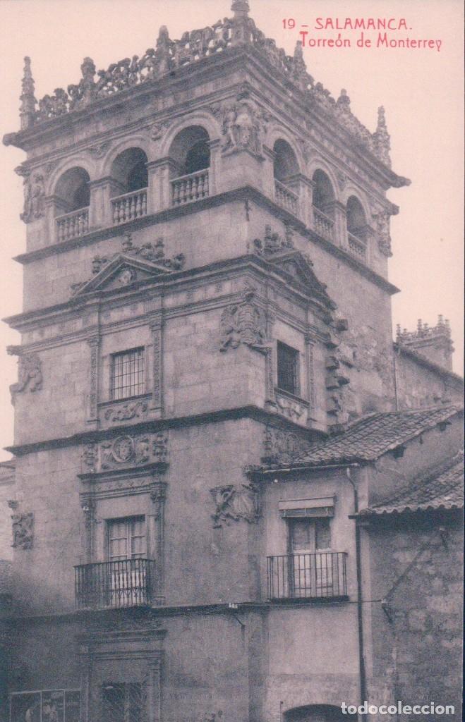 Postkarten: Postal Salamanca- Torre&oacute;n de Monterrey, 19. Fototipia Thomas 4976. Libreria A. Garcia