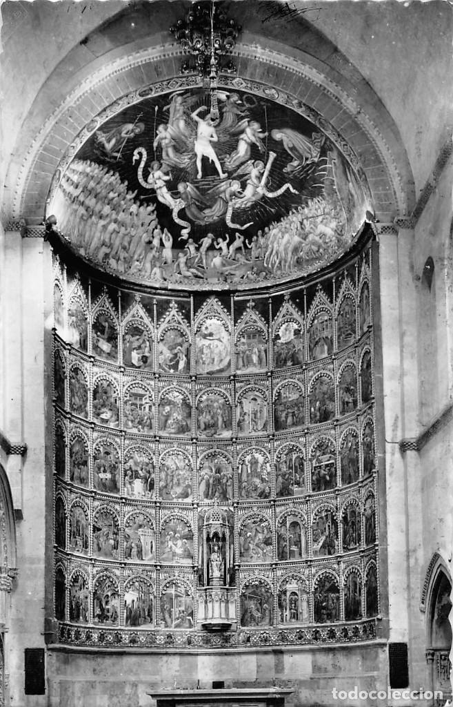 Postales: SALAMANCA.- CATEDRAL VIEJA. RETABLO