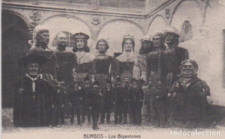 BURGOS - LOS GIGANTONES - COLECCIÓN EXCELSIOR (Postales - España - Castilla y León Antigua (hasta 1939))