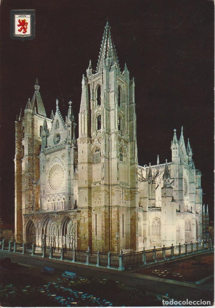 Postales: (29) LEON. CATEDRAL