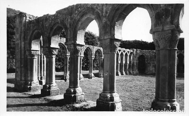 Postales: SORIA.- FOTOGRAF&Iacute;A DE LOS CLAUSTROS DE SAN JUAN DE DUERO