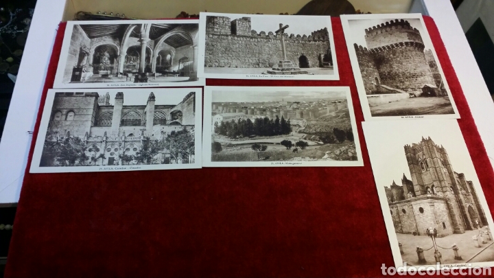 Postales: Lote de 6 postales antiguas de &Aacute;vila principios siglo XX
