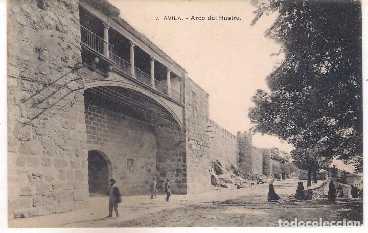 Postales: POSTAL DE AVILA, ARCO DEL RASTRO .