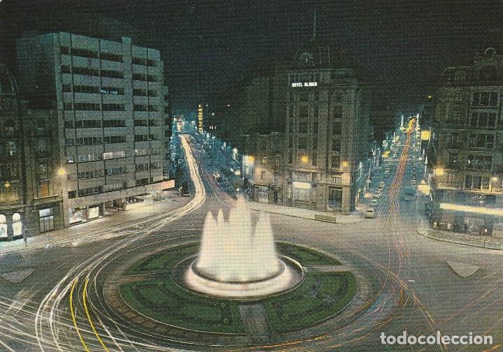 Postales: N&ordm; 710 POSTAL LEON PLAZA DE SANTO DOMINGO