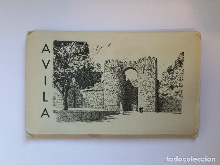 Postales: Acorde&oacute;n de 10 postales de Avila. Garcia Garabella