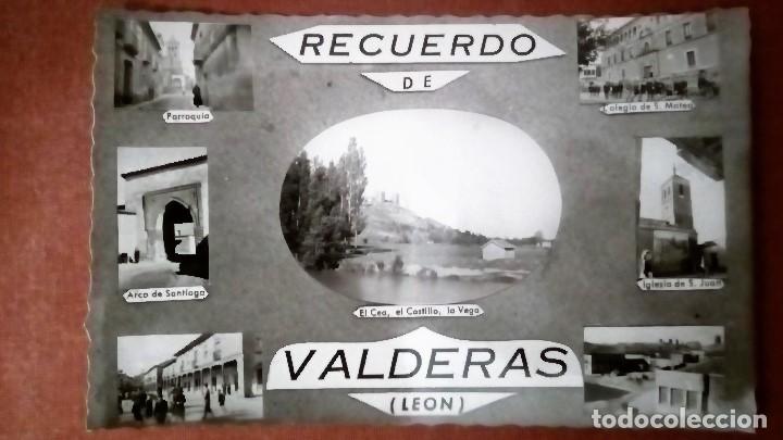 Postales: POSTAL VALDERAS - RECUERDO DE VALDERAS - Foto 1