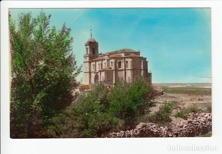 Postales: VILLACASTIN (SEGOVIA).- PARROQUIA DE SAN SEBASTIAN VISTA DESDE EL CARRASCAL