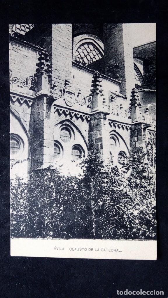 Postales: POSTAL AVILA - CLAUSTRO DE LA CATEDRAL, FOTOTIPIA HAUSER Y MENET